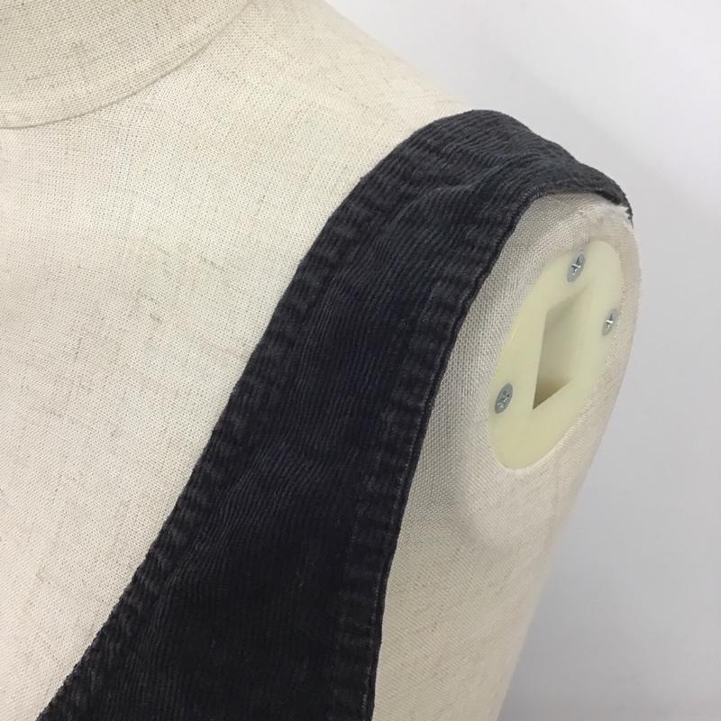 ザラ ZARA ワンピース ひざ丈スカート S 無地 黒 / ブラック /  レディース USED 古着 中古 10108113