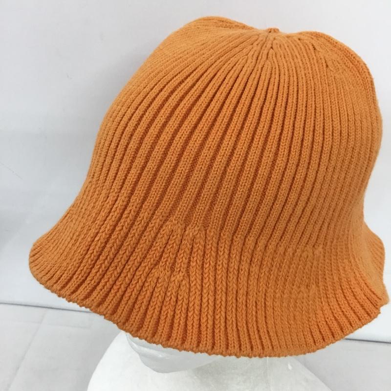 バトナー BATONER 帽子 ハット BN-24SI-004 THE SEAISLAND COTTON KNIT HAT FREE 無地 橙 / オレンジ /  メンズ USED 古着 中古 10144328