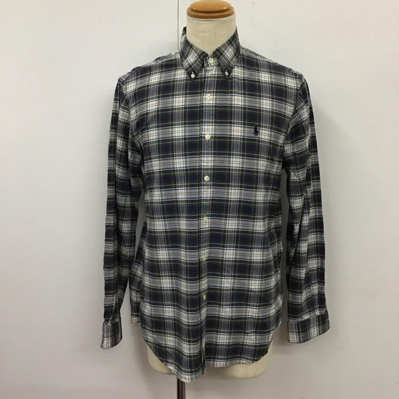 ラルフローレン RALPHLAUREN シャツ、ブラウス 長袖 ボタンダウンシャツ M チェック マルチカラー / マルチカラー /  メンズ USED 古着 中古 10113977
