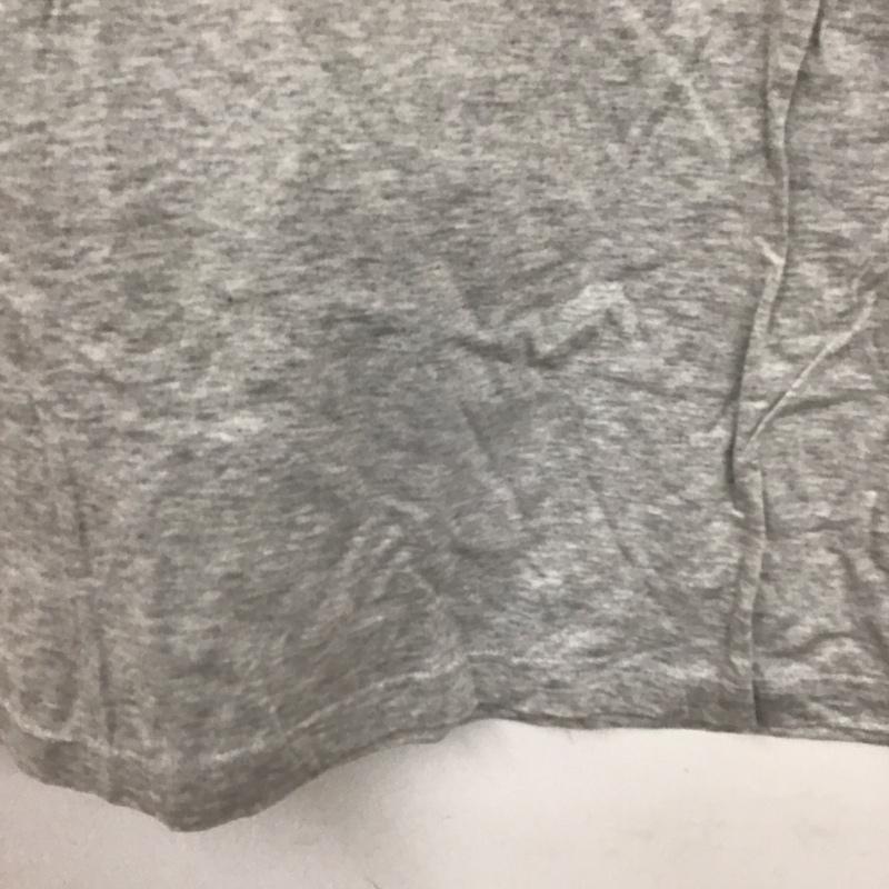 ラコステ LACOSTE Tシャツ 半袖 半袖カットソー プリントTシャツ クルーネックカットソー 3 ロゴ、文字 灰 / グレー /  メンズ USED 古着 中古 10128727