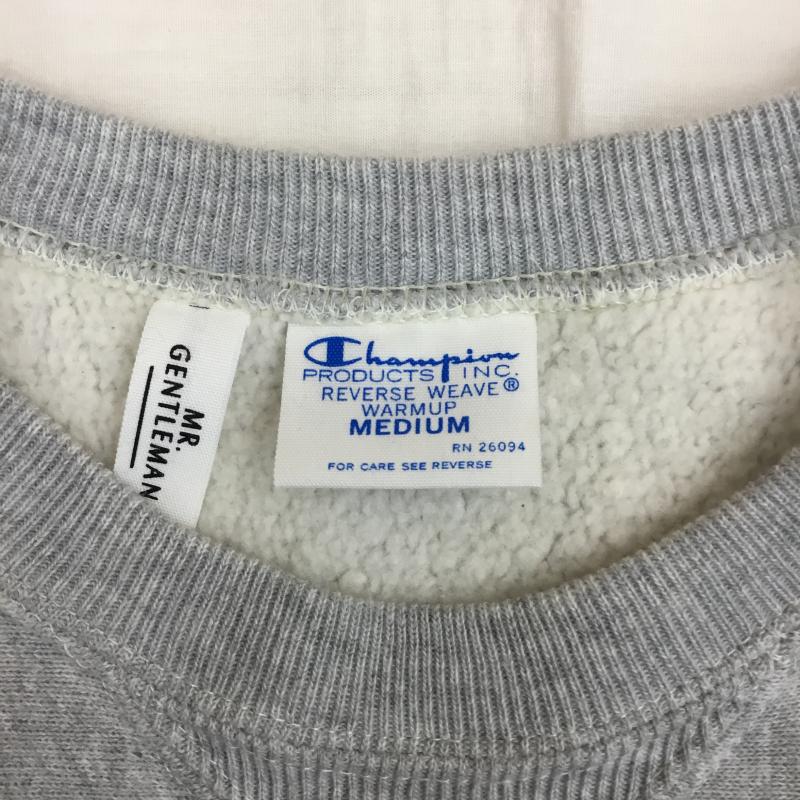 チャンピオン Champion トレーナー 半袖 C8-F002 M 無地 灰 / グレー /  メンズ USED 古着 中古 10140934