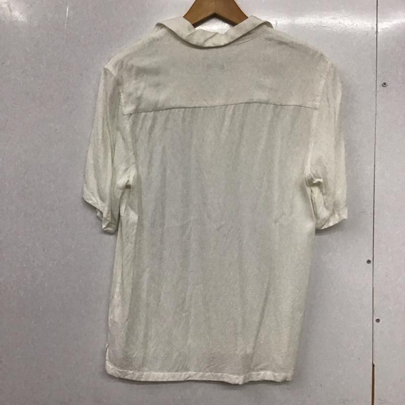 ザラ ZARA シャツ、ブラウス 半袖 半袖シャツ 無地シャツ カラーシャツ S 無地 白 / ホワイト /  メンズ USED 古着 中古 10132700