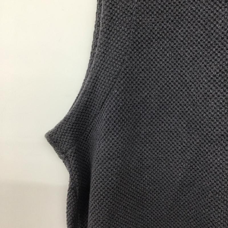 ネストローブ コンフェクト nest Robe CONFECT ベスト ベスト ニットベスト 02211-0046 4 無地 灰 / グレー /  メンズ USED 古着 中古 10141116