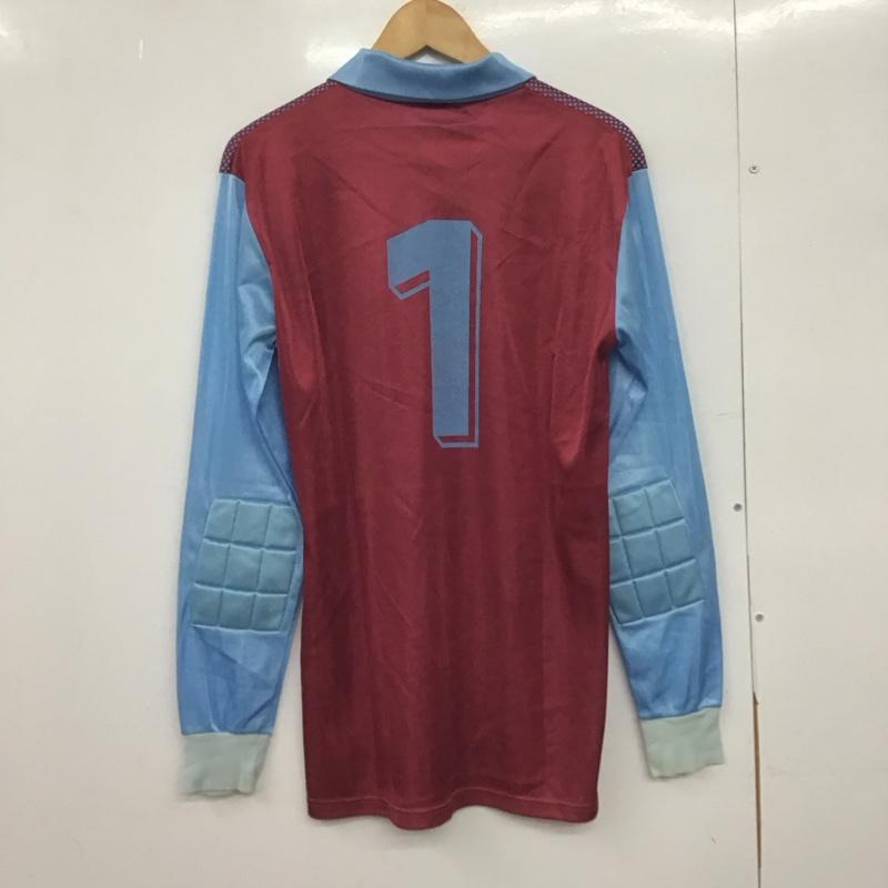 古着 USED カットソー 長袖 長袖カットソー カラーシャツ プルオーバーシャツ L ロゴ、文字 水色 / ライトブルー /  メンズ USED 古着 中古 10147833