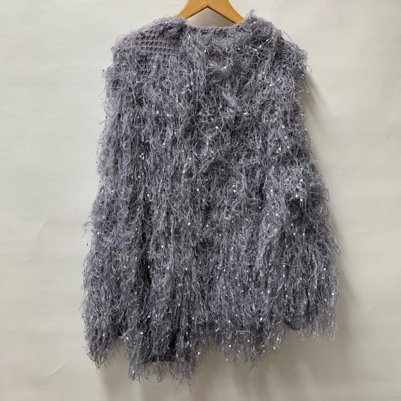 ワンアフター アナザー ナイスクラップ one after another NICE CLAUP カーディガン 長袖 2017 秋 autumn 830100 FREE  灰 / グレー /  レディース USED 古着 中古 10011842