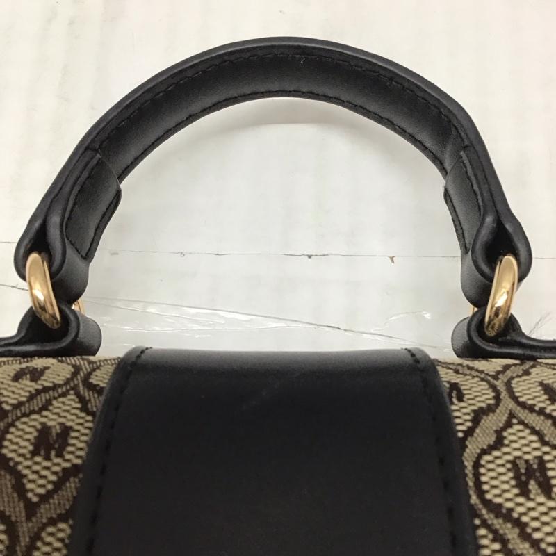 マウジー MOUSSY ショルダーバッグ ショルダーバッグ 総柄 黒 / ブラック / X 茶 / ブラウン /  レディース USED 古着 中古 10113355