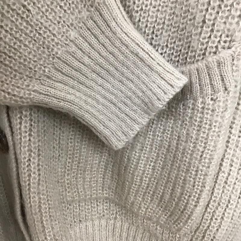 ローリーズファーム LOWRYS FARM カーディガン 長袖 FREE 無地 ベージュ / ベージュ /  レディース USED 古着 中古 10146282