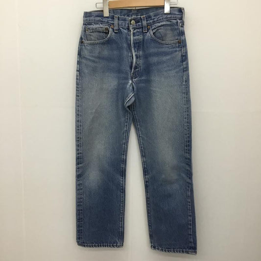 リーバイス Levi s パンツ デニム、ジーンズ ボタン裏558 30インチ 無地 青 / ブルー /  メンズ USED 古着 中古 10134248
