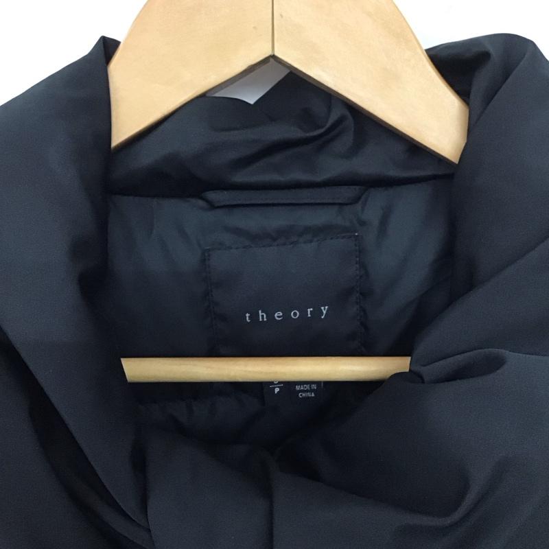 セオリー theory コート ダウンコート S 無地 黒 / ブラック /  レディース USED 古着 中古 10140017