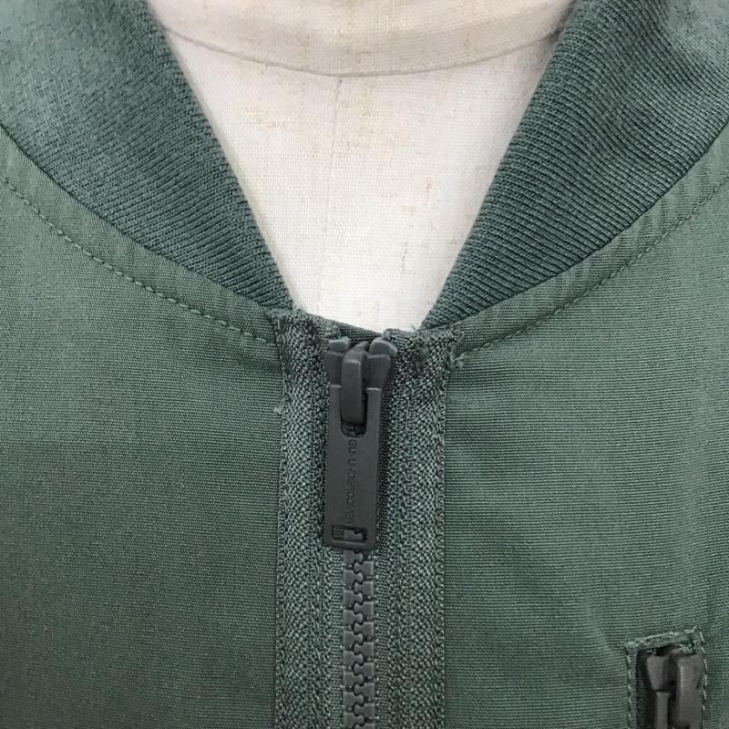 ジーユー GU ジャケット、上着 ジャンパー、ブルゾン 311-351030 リブブルゾン ジップアップジャケット アウター XXL 無地 カーキ / カーキ /  メンズ USED 古着 中古 10119140