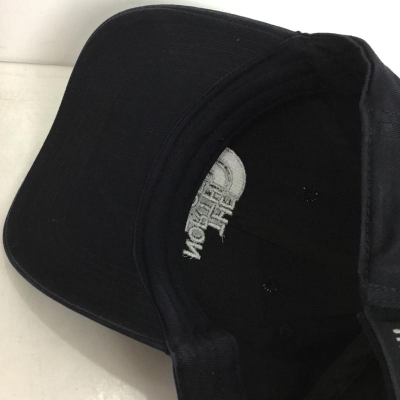 ザノースフェイス THE NORTH FACE 帽子 キャップ NN01233A コットン FREE ロゴ、文字 紺 / ネイビー /  メンズ USED 古着 中古 10148863