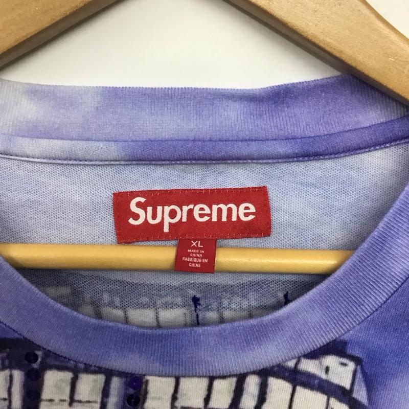 シュプリーム Supreme カットソー 長袖 25SS SkylineSequin 長袖カットソー XL プリント マルチカラー / マルチカラー /  メンズ USED 古着 中古 10146104