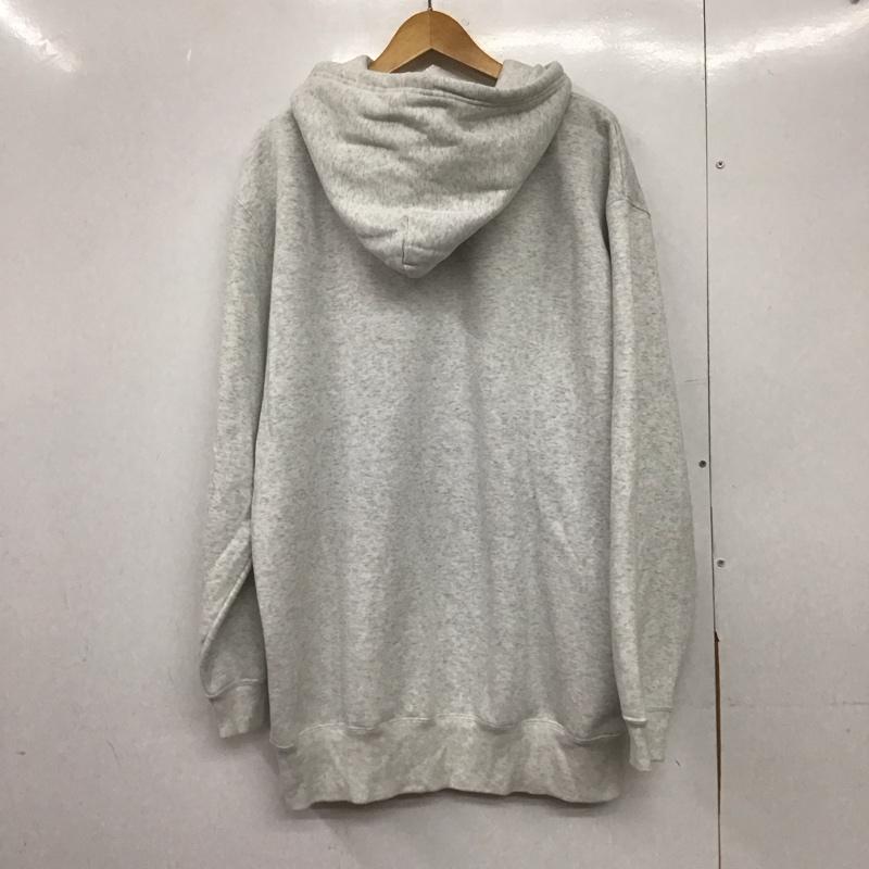 エムエフシーストア MFC STORE パーカー 長袖 長袖パーカー プルオーバーパーカー スウェット XL ロゴ、文字 灰 / グレー /  メンズ USED 古着 中古 10145407