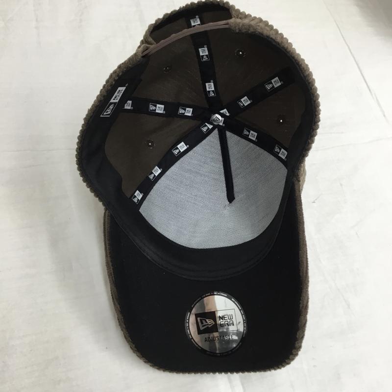 ニューエラ NEW ERA 帽子 キャップ X-LARGE コーデュロイ ロゴ、文字 茶 / ブラウン /  メンズ USED 古着 中古 10140922