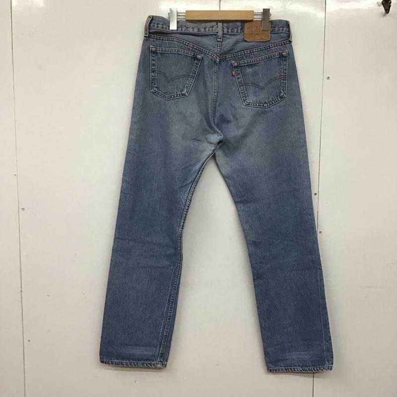 リーバイストラウスアンドコー Levi Strauss & co. パンツ デニム、ジーンズ デニムパンツ ワイドパンツ カジュアルパンツ 36 無地 インディゴ / インディゴ /  メンズ USED 古着 中古 10145286