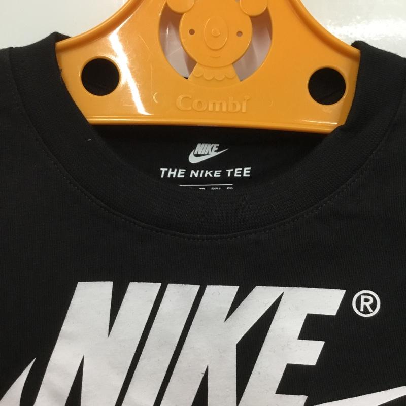 ナイキ NIKE Tシャツ 半袖 86E765-023 116-122cm 6-7YRS タグ付き L ロゴ、文字 黒 / ブラック /  ボーイズ USED 古着 中古 10133008