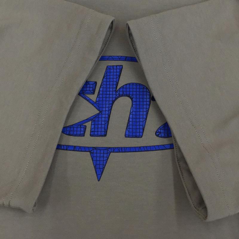 ナイキ NIKE Tシャツ 半袖 DN1758-247 Off-White x Nike L ロゴ、文字 茶 / ブラウン /  メンズ USED 古着 中古 10145797