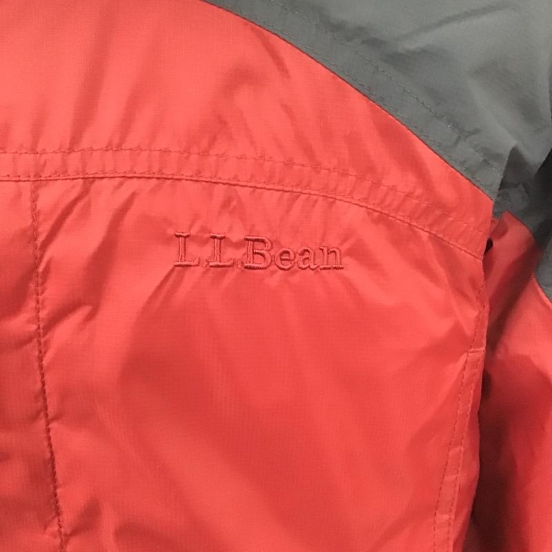 エルエルビーン L.L.Bean ジャケット、上着 ジャンパー、ブルゾン ジップアップジャケット ジャンパー アウター フード付きジャケット S ロゴ、文字 えんじ / ワインレッド / X 黒 / ブラック /  メンズ USED 古着 中古 10111263