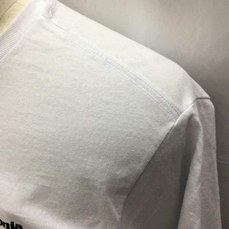 パタゴニア patagonia Tシャツ 半袖 S プリント X ロゴ、文字 白 / ホワイト /  メンズ USED 古着 中古 10113472