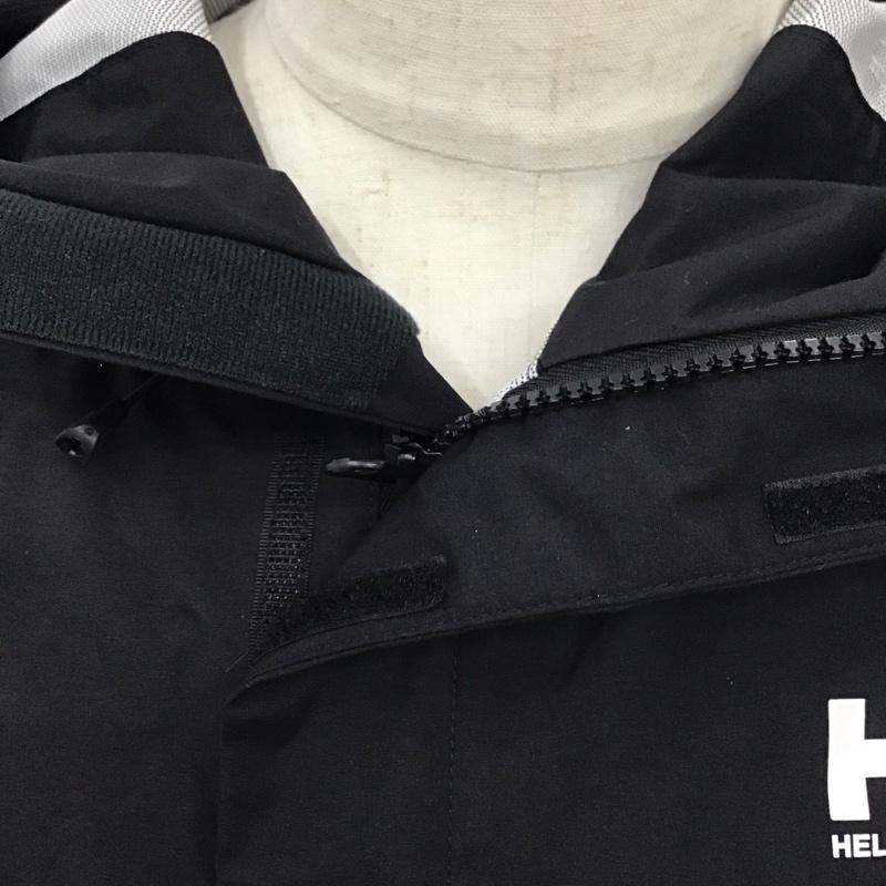 ヘリーハンセン HELLY HANSEN ジャケット、上着 ジャンパー、ブルゾン ジップアップジャケット ジャンパー ジャケット カジュアルジャケット アウター M ロゴ、文字 黒 / ブラック /  メンズ USED 古着 中古 10114500