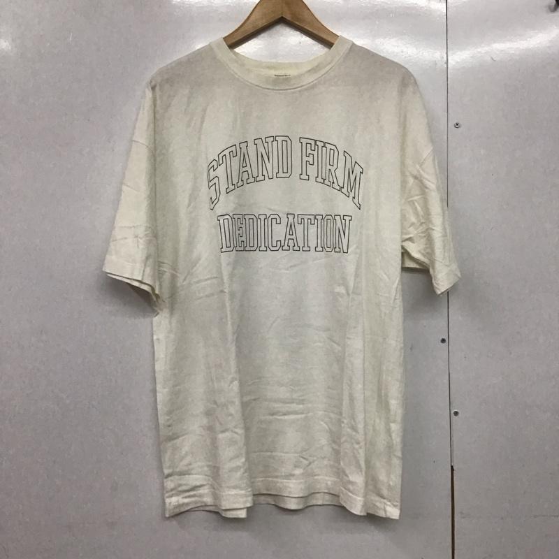 サマンサモスモスブルー Samansa Mos2 blue Tシャツ 半袖 1210938 オーバーサイズ FREE ロゴ、文字 白 / ホワイト /  レディース USED 古着 中古 10144105