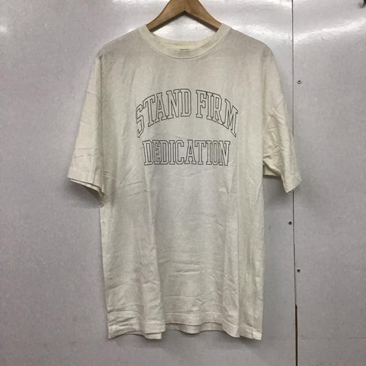 サマンサモスモスブルー Samansa Mos2 blue Tシャツ 半袖 1210938 オーバーサイズ FREE ロゴ、文字 白 / ホワイト /  レディース USED 古着 中古 10144105