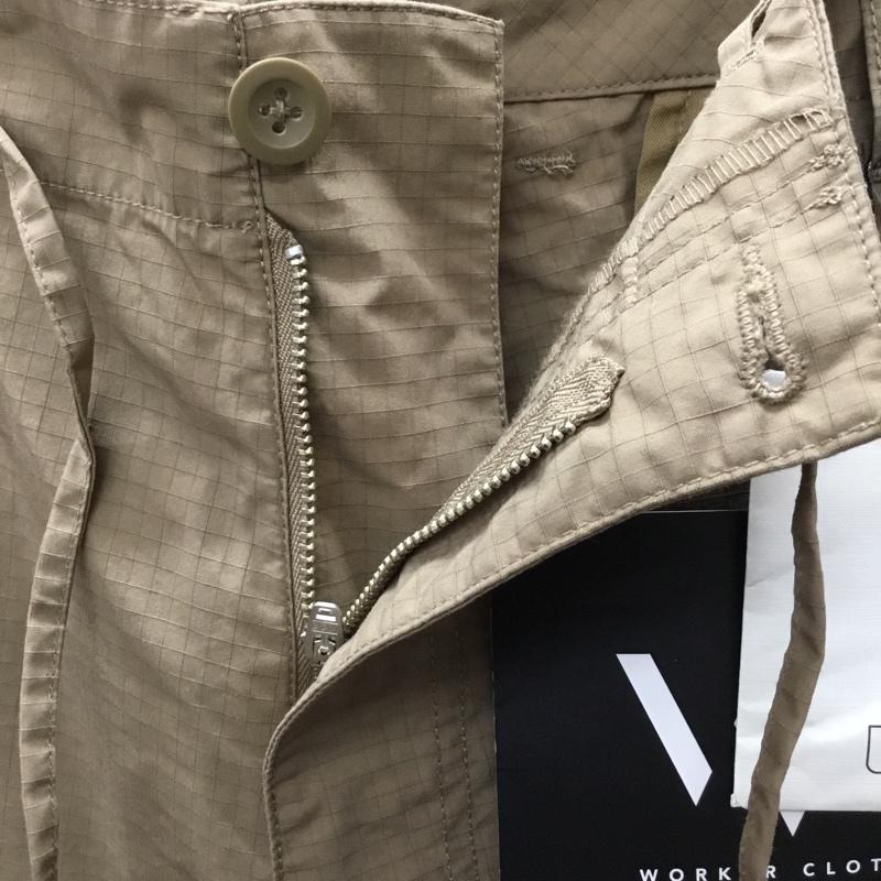 ワーカー クロージング サプライ WORKER CLOTHING SUPPLY パンツ ワークパンツ、ペインターパンツ ワイドパンツ カジュアルパンツ ワークパンツ ナイロンパンツ L 総柄 ベージュ / ベージュ /  メンズ USED 古着 中古 10115207