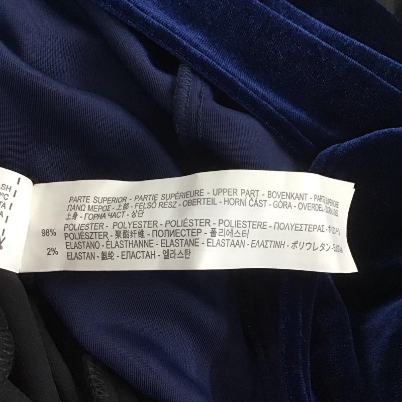 ザラ ZARA ワンピース・ドレス・オールインワン ワンピース・ドレス・オールインワン 3666 050 422 オールインワン バックオープン M 無地 紺 / ネイビー / X 黒 / ブラック /  レディース USED 古着 中古 10138678