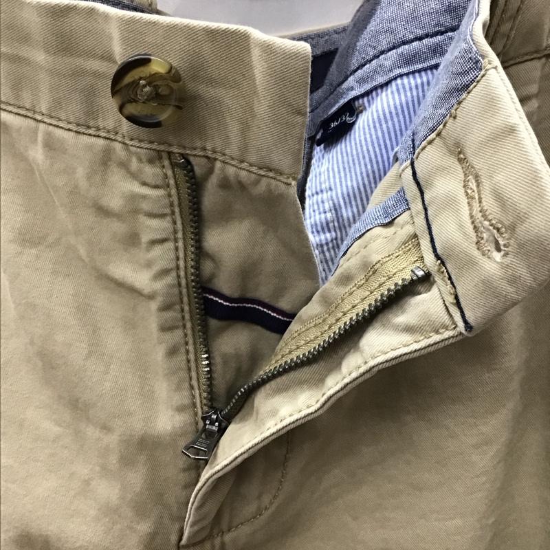 トミーヒルフィガー TOMMY HILFIGER パンツ チノパン 36 無地 ベージュ / ベージュ /  メンズ USED 古着 中古 10116291