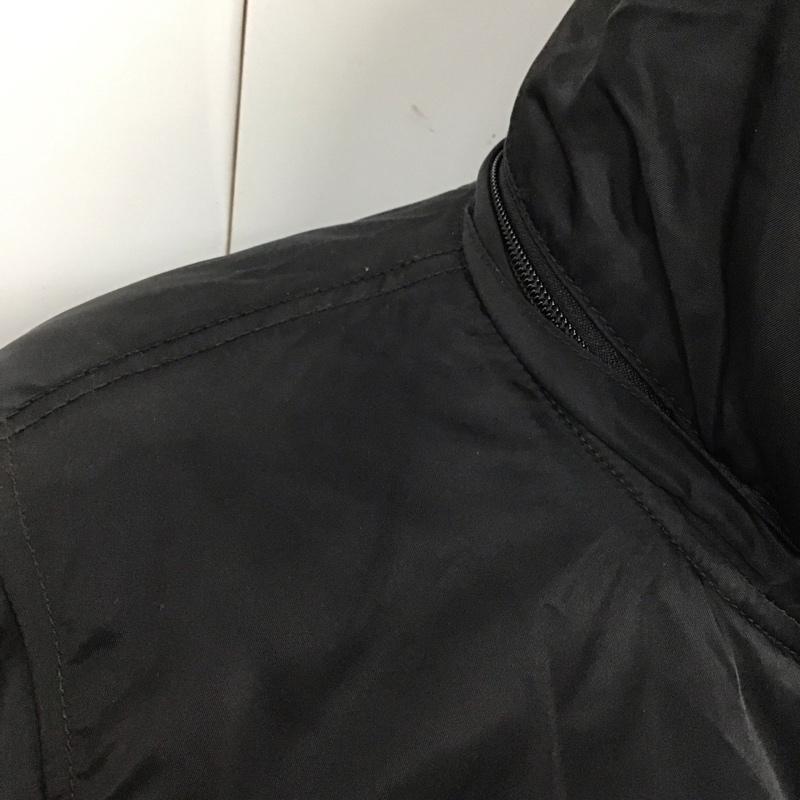 アルファインダストリー Alpha Industries ジャケット、上着 ジャケット、ブレザー ジップアップジャケット アウター フード付きジャケット XL ロゴ、文字 黒 / ブラック /  メンズ USED 古着 中古 10125147