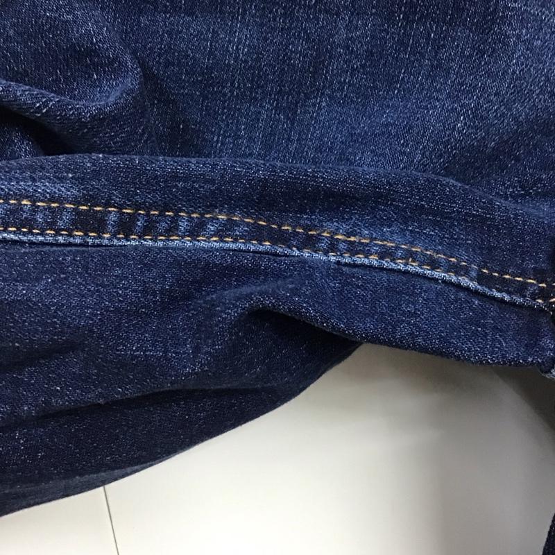 ザラ ZARA パンツ デニム、ジーンズ 36インチ 無地 インディゴ / インディゴ /  レディース USED 古着 中古 10129736