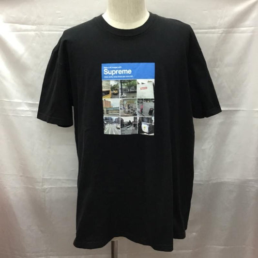 シュプリーム Supreme Tシャツ 半袖 20AW VerifyTee 半袖Tシャツ プリントTシャツ L プリント 黒 / ブラック /  メンズ USED 古着 中古 10108309