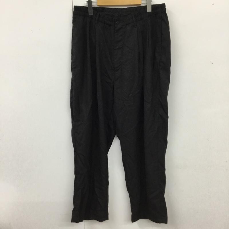 クーティー COOTIE パンツ スラックス XL 無地 黒 / ブラック /  メンズ USED 古着 中古 10117202