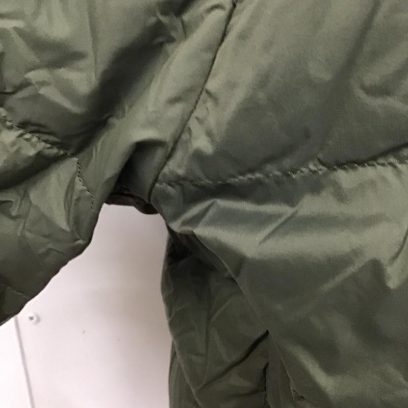 ユニクロ UNIQLO ジャケット、上着 ジャケット、ブレザー 311-439589 ダウンジャケット ジップアップジャケット アウター L 無地 カーキ / カーキ /  メンズ USED 古着 中古 10123603