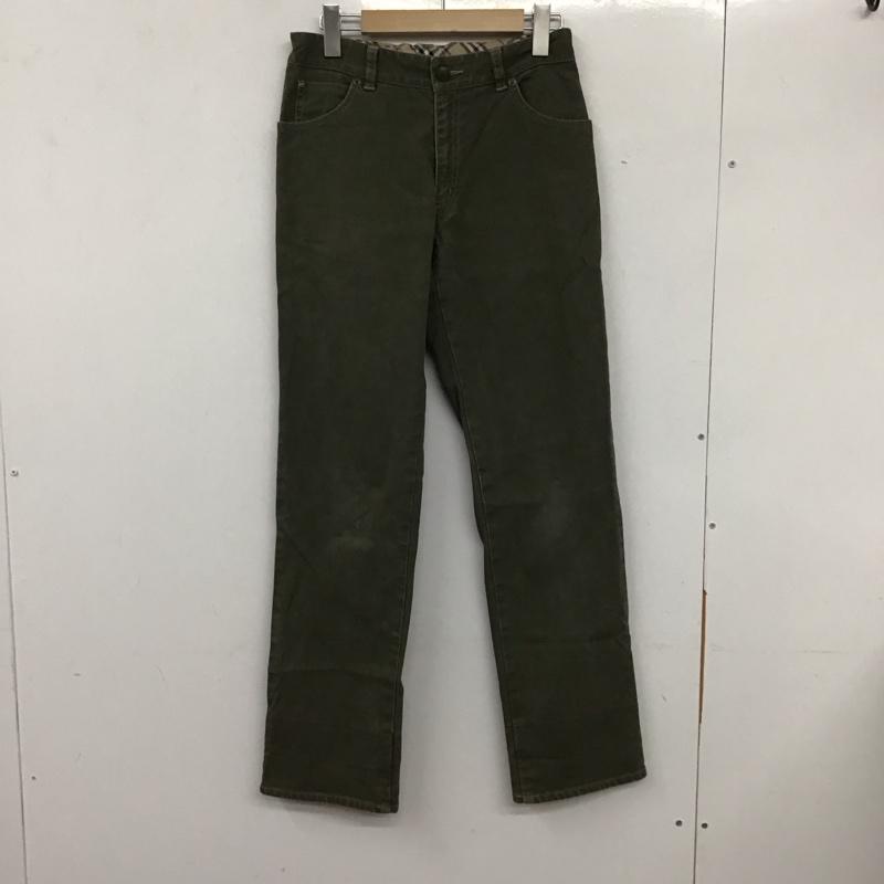 バーバリー BURBERRY パンツ ワークパンツ、ペインターパンツ BQ064-240-65 160A-160-66 ストレッチ 無地 カーキ / カーキ /  レディース USED 古着 中古 10133700