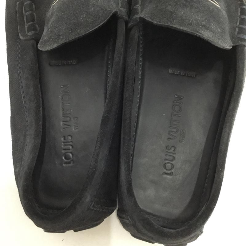 ルイヴィトン LOUIS VUITTON カジュアルシューズ カジュアルシューズ ND0145 ドライビングシューズ ダミエ 9 1/2  紺 / ネイビー /  メンズ USED 古着 中古 10149673