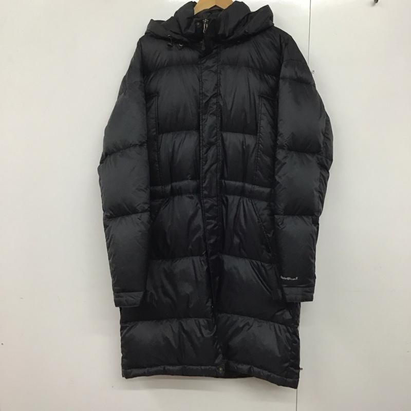 エディーバウアー Eddie Bauer ジャケット、上着 ジャンパー、ブルゾン ジップアップロングジャケット ナイロンジャケット アウター M 無地 紺 / ネイビー /  メンズ USED 古着 中古 10141814