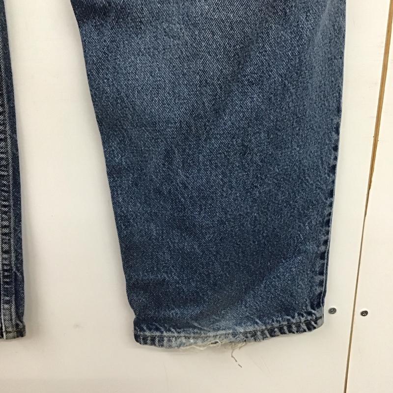 リーバイストラウスアンドコー Levi Strauss & co. パンツ デニム、ジーンズ デニムパンツ ワイドパンツ カジュアルパンツ 554工場 40 無地 インディゴ / インディゴ /  メンズ USED 古着 中古 10149581