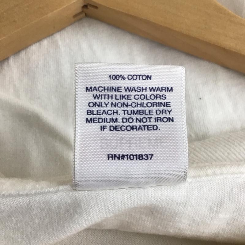 シュプリーム Supreme Tシャツ 半袖 半袖カットソー プリントTシャツ クルーネックカットソー L ロゴ、文字 白 / ホワイト /  メンズ USED 古着 中古 10149190