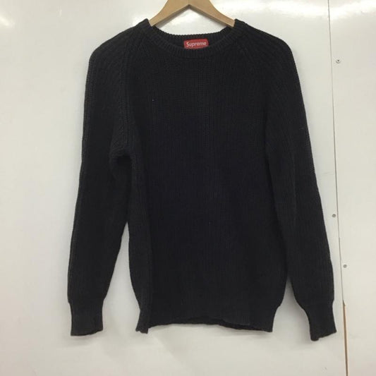 シュプリーム Supreme ニット、セーター 長袖 長袖ニットカットソー クルーネック セーター M 無地 ダークグレー / ダークグレー /  メンズ USED 古着 中古 10145581