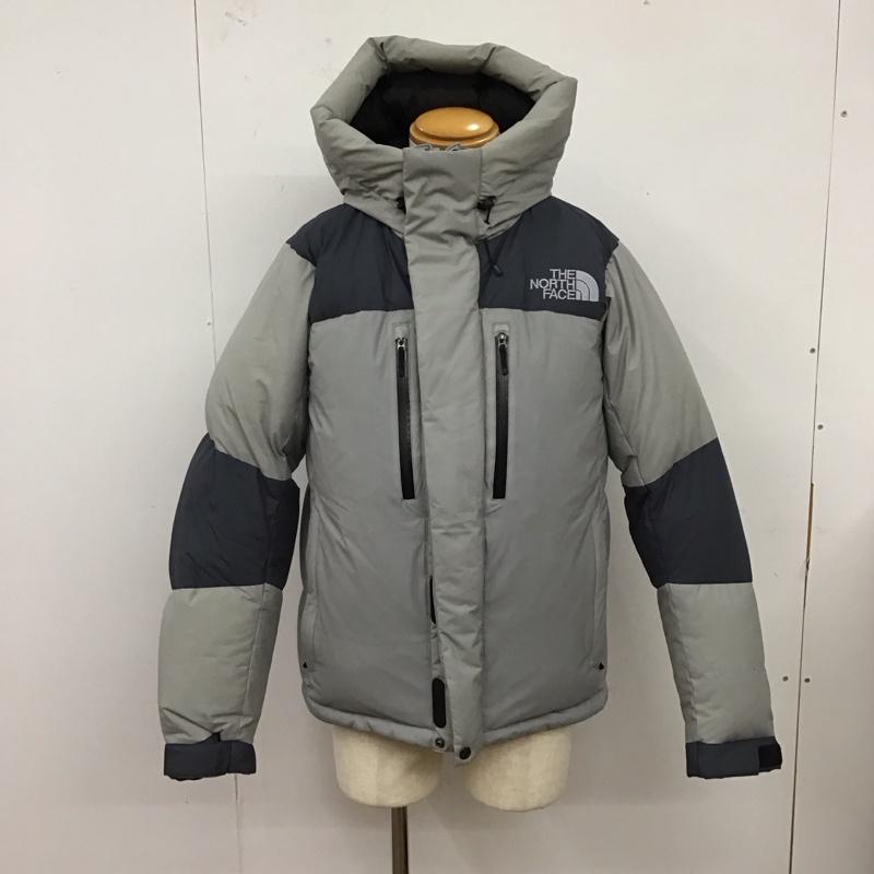 ザノースフェイス THE NORTH FACE ジャケット、上着 ジャンパー、ブルゾン nd92240 ダウンジャケットバルトロライトジャケット ジップアップジャケット アウター L ロゴ、文字 灰 / グレー /  メンズ USED 古着 中古 10121042