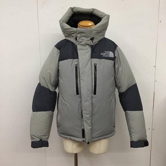 ザノースフェイス THE NORTH FACE ジャケット、上着 ジャンパー、ブルゾン nd92240 ダウンジャケットバルトロライトジャケット ジップアップジャケット アウター L ロゴ、文字 灰 / グレー /  メンズ USED 古着 中古 10121042