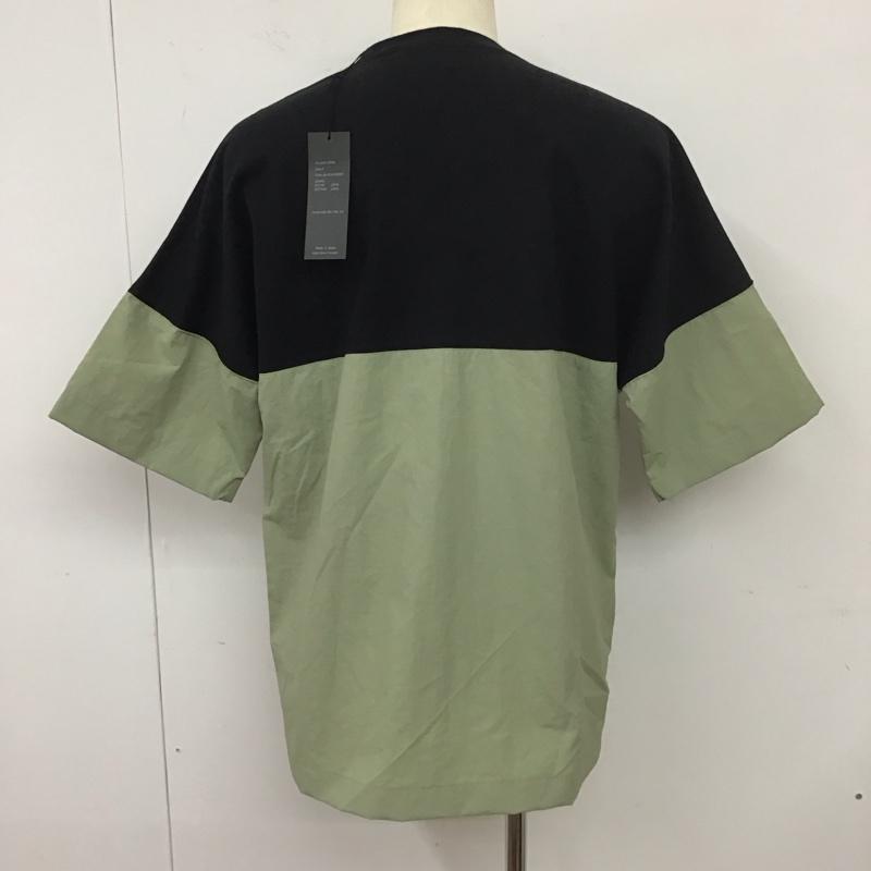 シーバ Sheba Tシャツ 半袖 2101-5004 クルーネック コットン ナイロン タグ付き 3 無地 黒 / ブラック / X カーキ / カーキ /  メンズ USED 古着 中古 10112667