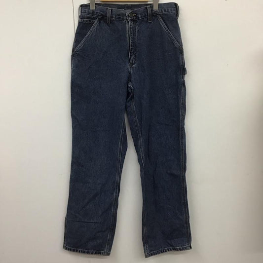 カーハート Carhartt パンツ デニム、ジーンズ 32インチ 無地 水色 / ライトブルー /  メンズ USED 古着 中古 10109890