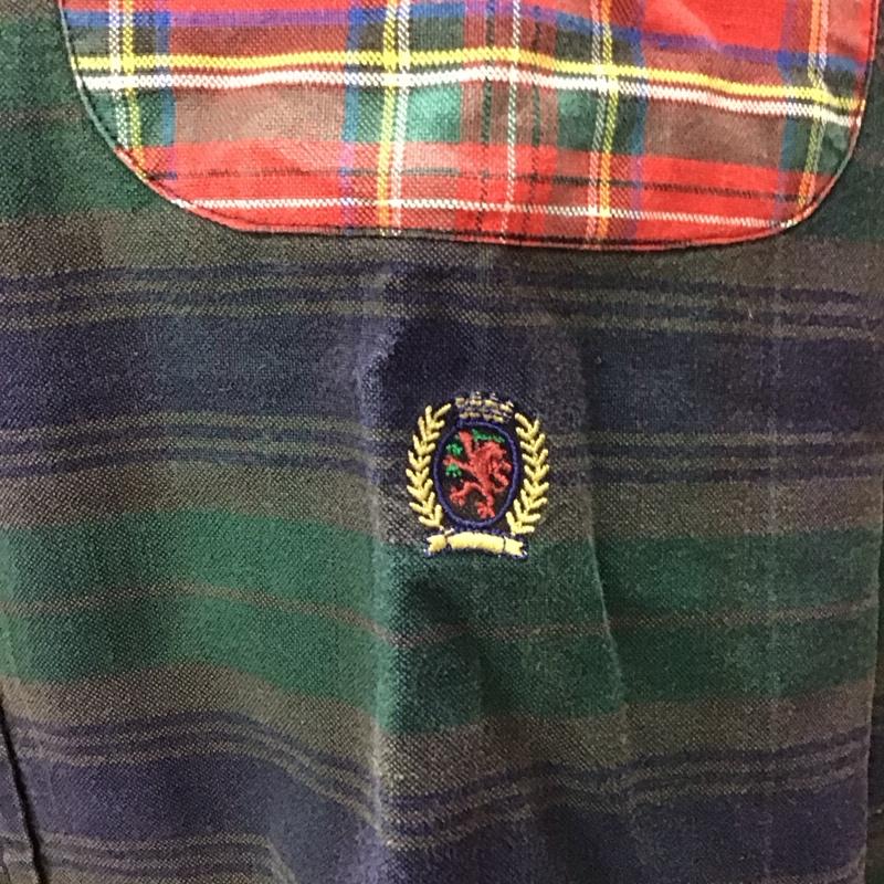 トミーヒルフィガー TOMMY HILFIGER シャツ、ブラウス 長袖 ボタンダウンシャツ M チェック マルチカラー / マルチカラー /  メンズ USED 古着 中古 10111831