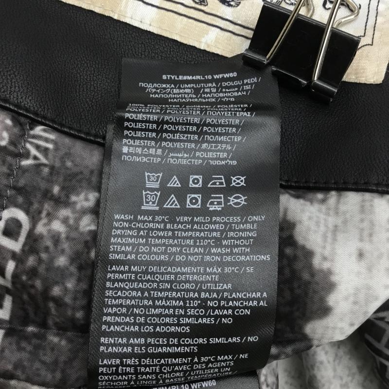 ゲス Guess ジャケット、上着 ジャンパー、ブルゾン Faux　leather　bomber L ワンポイント X プリント 黒 / ブラック /  メンズ USED 古着 中古 10122732