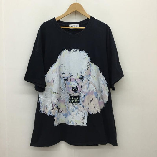 キディル KIDILL Tシャツ 半袖 KIDILL 17SS T-Shirt FREE プリント 黒 / ブラック /  メンズ USED 古着 中古 10127163