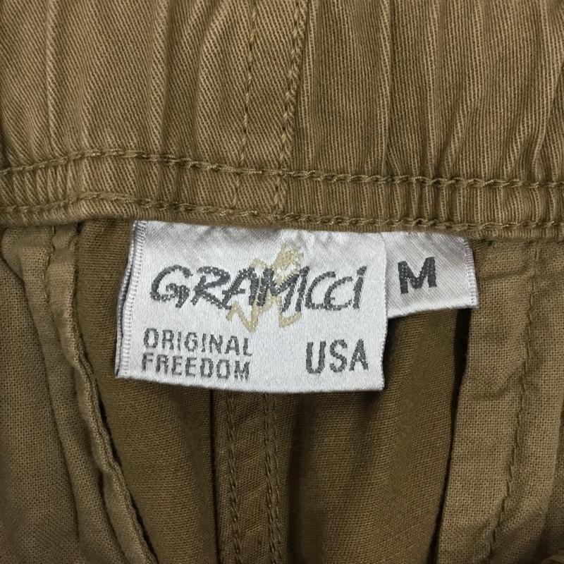 グラミチ GRAMICCI パンツ ショートパンツ M 無地 茶 / ブラウン /  メンズ USED 古着 中古 10108797