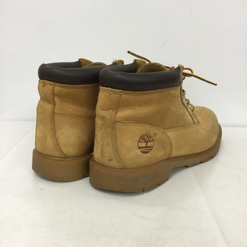 ティンバーランド Timberland ブーツ ショートブーツ 6040A BASIC CHUKKA ベーシックチャッカ UK8.5 27.0cm ワンポイント キャメル / キャメル /  メンズ USED 古着 中古 10142173
