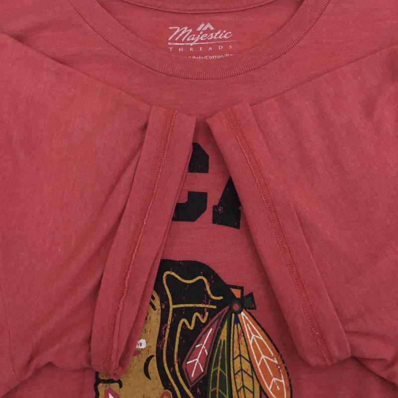 ユーズドクロージング used clothes Tシャツ 半袖 XXL キャラクター 赤 / レッド /  メンズ USED 古着 中古 10133847